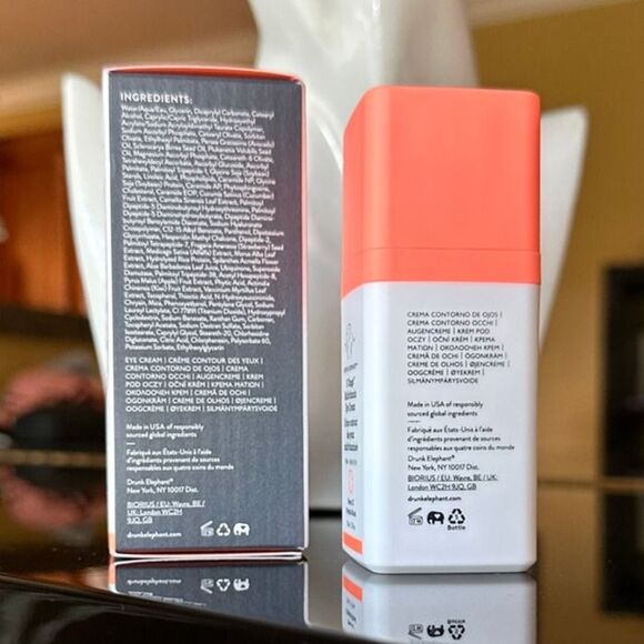 NIB Drunk Elephant C-Tango Multivitamin Eye Cream Peptides Vitamin C Firming - Picture 5 of 11